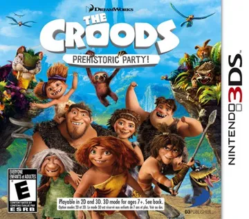 The Croods - Prehistoric Party!(USA) box cover front